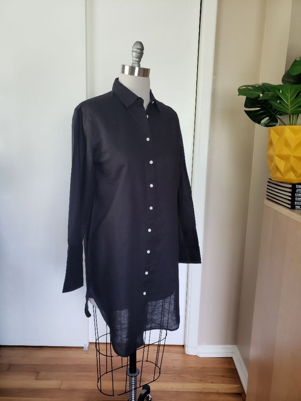 J.Crew Linen Shirt Dress Size Small NEW